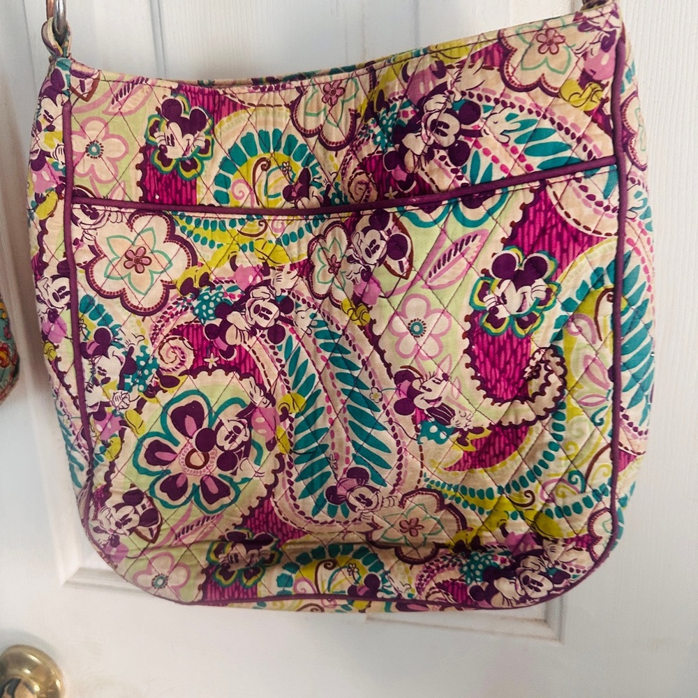 Disney parks Vera Bradley, Mickey and Minnie Paisley Crossbody